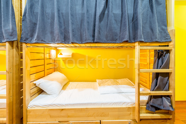 Diákszálló szoba ház ablak kórház utazás Stock fotó © Elnur