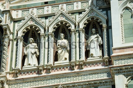 Elements  architecture of cathedral in Florence Stock photo © Elnur
