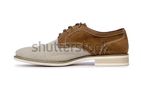 Homme chaussures isolé blanche mode sport [[stock_photo]] © Elnur