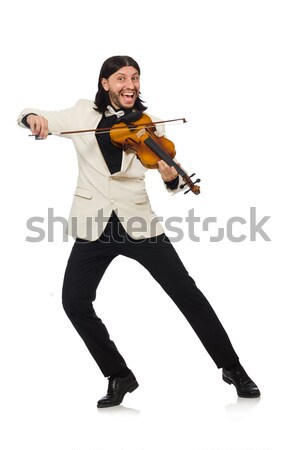 Japanese woman isolated on the white Stock photo © Elnur