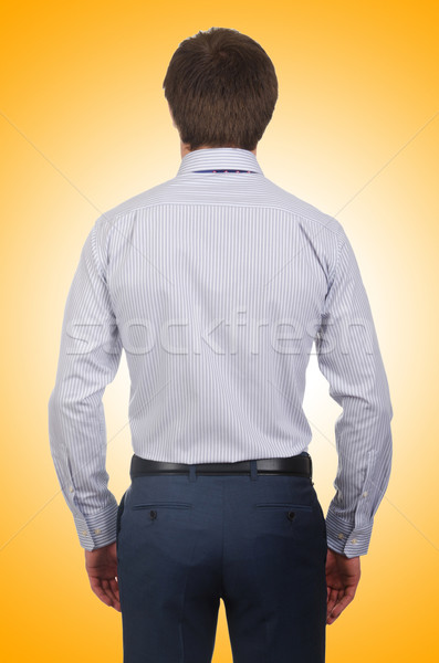Mannelijk model shirt geïsoleerd witte man model Stockfoto © Elnur
