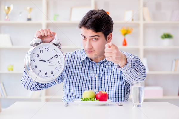 Concept of slow service in the restaurant Stock photo © Elnur