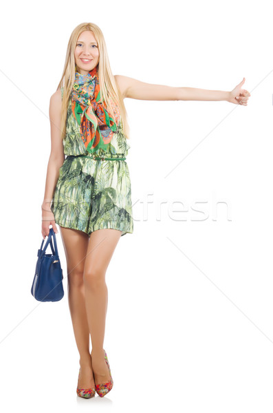 Woman with bag in fashion concept Stock photo © Elnur