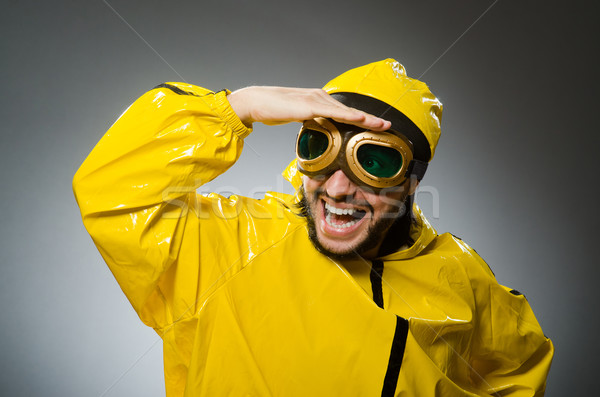 Man wearing yellow suit and aviator glasses Stock photo © Elnur