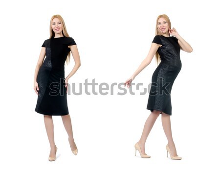 Stock photo: Composite photo of woman in various poses