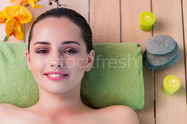 Młodych piękna kobieta spa procedura dziewczyna zdrowia Zdjęcia stock © Elnur