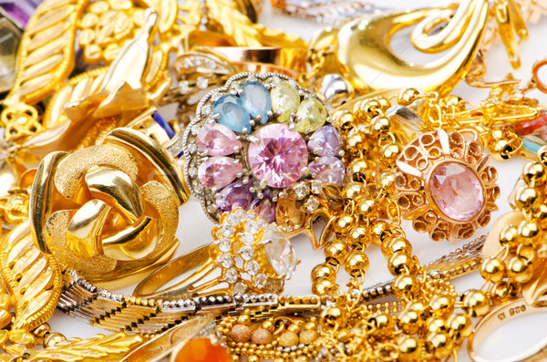 Large collection of gold jewellery  Stock photo © Elnur