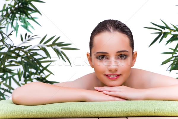 Jeune femme traitement spa fille santé beauté [[stock_photo]] © Elnur