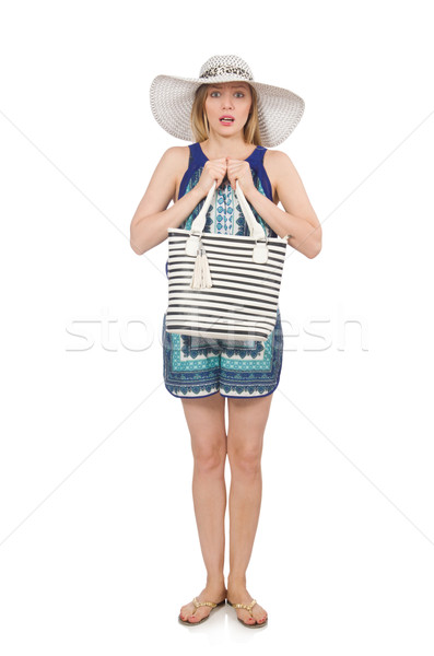 Woman with bag in fashion concept Stock photo © Elnur