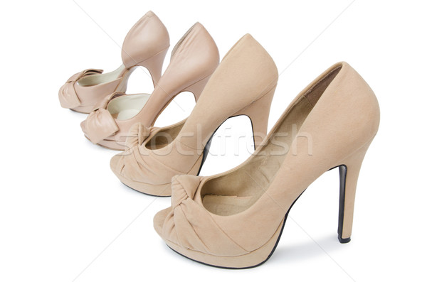 Woman shoes isolated on the white background Stock photo © Elnur