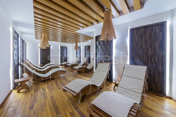 Spa room with many beds Stock photo © Elnur