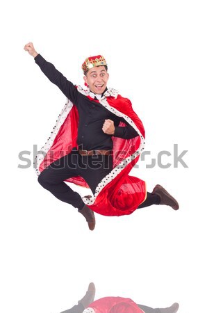 Girl in red dress dancing dance Stock photo © Elnur