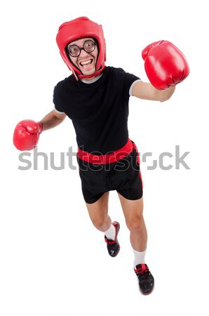 ボクシング 小さな スポーツマン 作業 背景 ボックス ストックフォト © Elnur