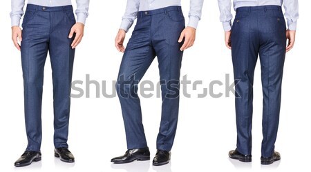 Trousers on the model isolated Stock photo © Elnur