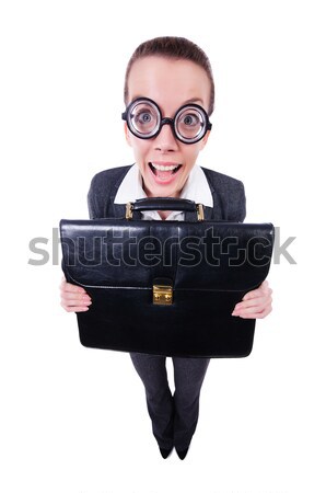 Stock photo: Woman with hands and handcuffs
