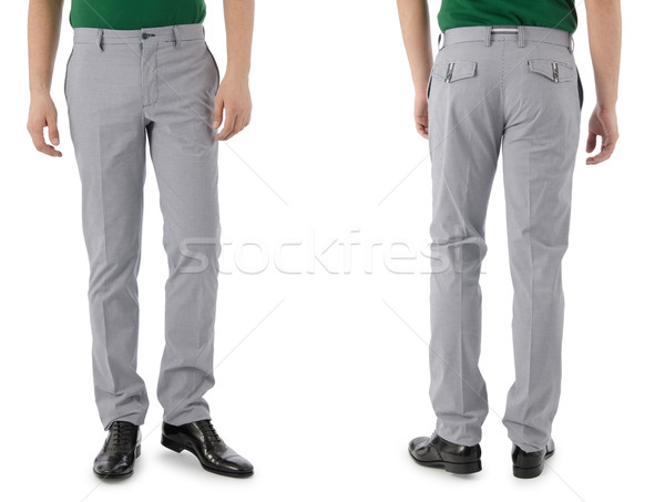 Trousers on the model isolated Stock photo © Elnur