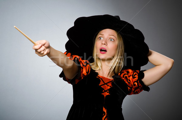 Witch doing her dirty tricks  Stock photo © Elnur