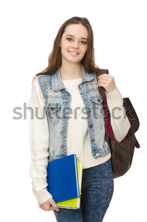 Young woman in dieting concept Stock photo © Elnur