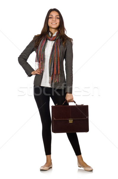 Woman businesswoman in business concept Stock photo © Elnur