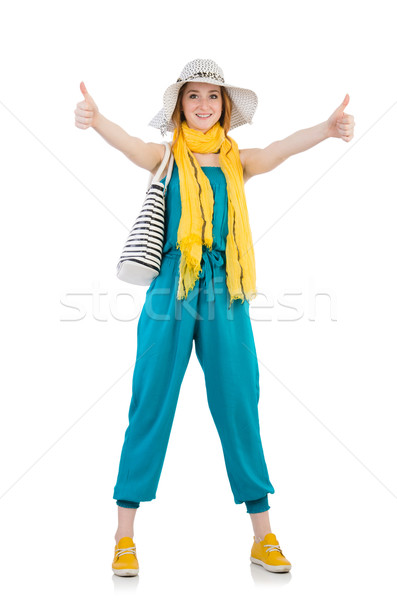 Woman with bag in fashion concept Stock photo © Elnur