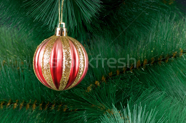 Noël décoration fond espace balle [[stock_photo]] © Elnur