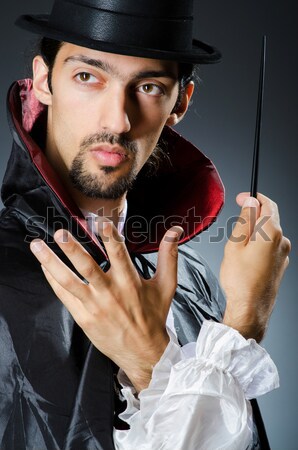 Sailor with smoking pipe isolated  Stock photo © Elnur