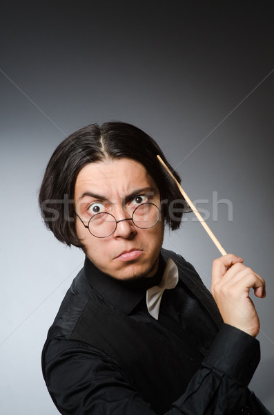 Funny conductor in musical concept Stock photo © Elnur