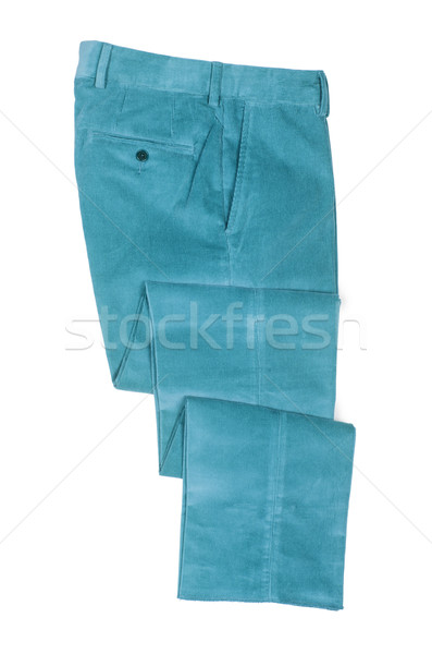 моде брюки белый модель фон джинсов Сток-фото © Elnur