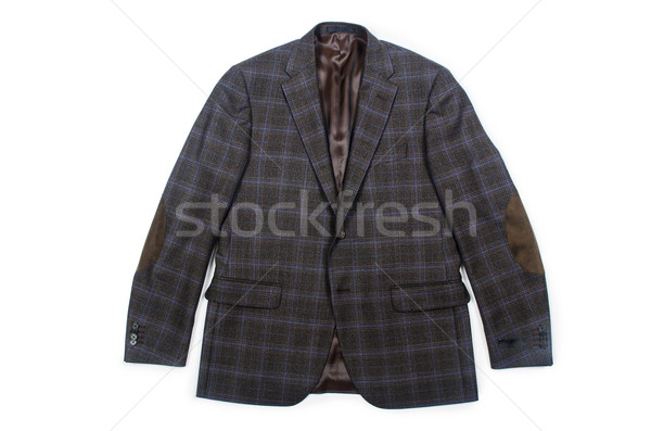 Stock photo: Male coat isolated on the white