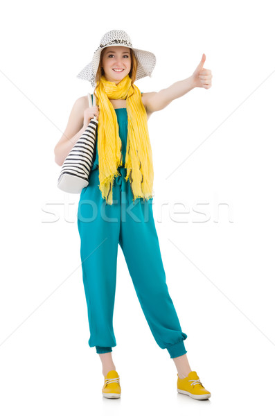 Woman with bag in fashion concept Stock photo © Elnur