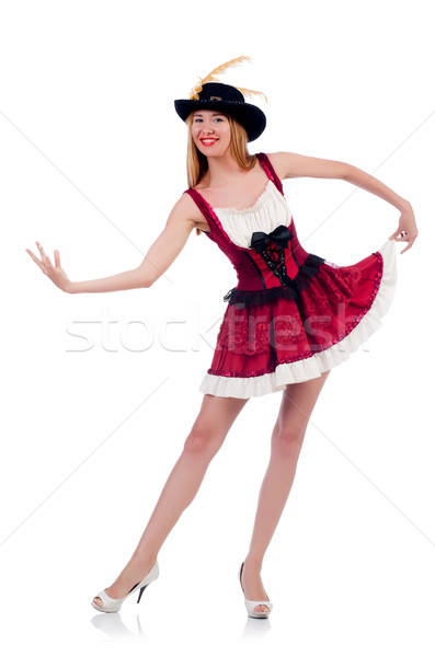 Woman pirate isolated on the white background Stock photo © Elnur