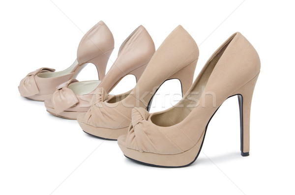 Woman shoes isolated on the white background Stock photo © Elnur