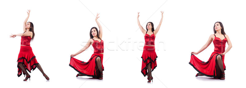 Foto stock: Femenino · bailarín · baile · espanol · mujer · nina