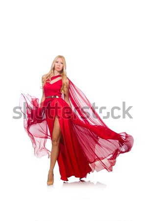 Woman in fashion clothing isolated on white Stock photo © Elnur