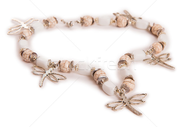 Mooie sieraden geïsoleerd witte abstract achtergrond Stockfoto © Elnur
