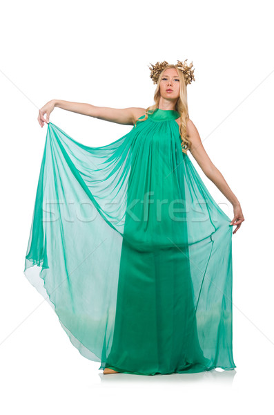 Woman in fashion clothing isolated on white Stock photo © Elnur