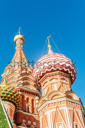 Famous st Vasily Blessed cathedral in Moscow Stock photo © Elnur