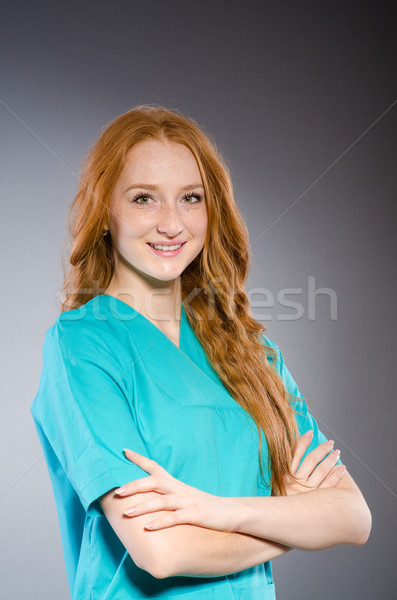 Young woman doctor in medical concept Stock photo © Elnur