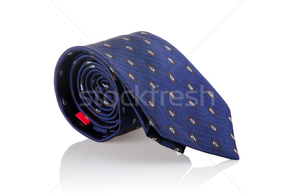 Imagine de stoc: Elegant · mătase · masculin · cravată · alb