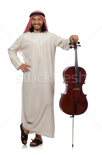 Сток-фото: арабских · человека · играет · музыкальный · инструмент · искусства · концерта