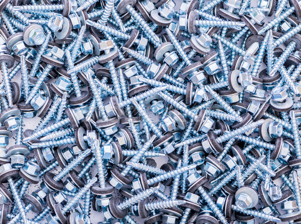 Many screws arranged as background Stock photo © Elnur