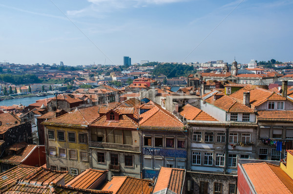 View of Porto city on summer day Stock photo © Elnur