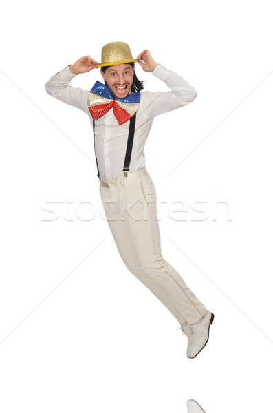 Stock photo: Man in funny concept isolated on white