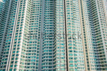 Residencial edificio Hong Kong cielo viaje edificios Foto stock © Elnur