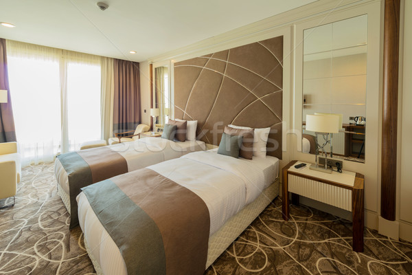 Hotel room with modern interior Stock photo © Elnur
