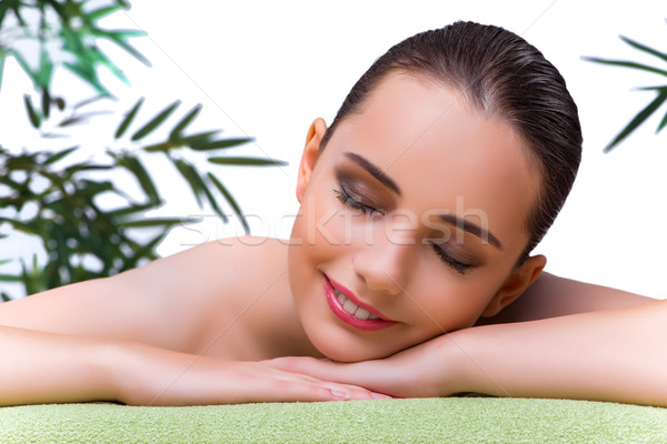 Jeune femme traitement spa fille santé beauté [[stock_photo]] © Elnur