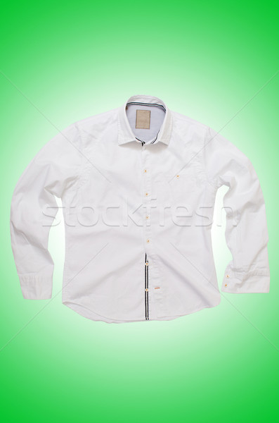 Nice male shirt isolated on the white Stock photo © Elnur