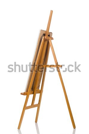 Easel isolated on the white background Stock photo © Elnur