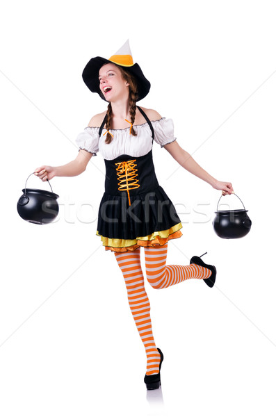 German girl in traditional festival clothing Stock photo © Elnur
