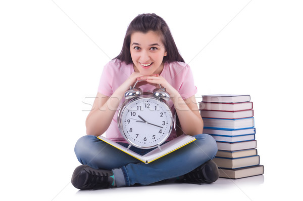 Student failing to meet deadlines for her studies Stock photo © Elnur